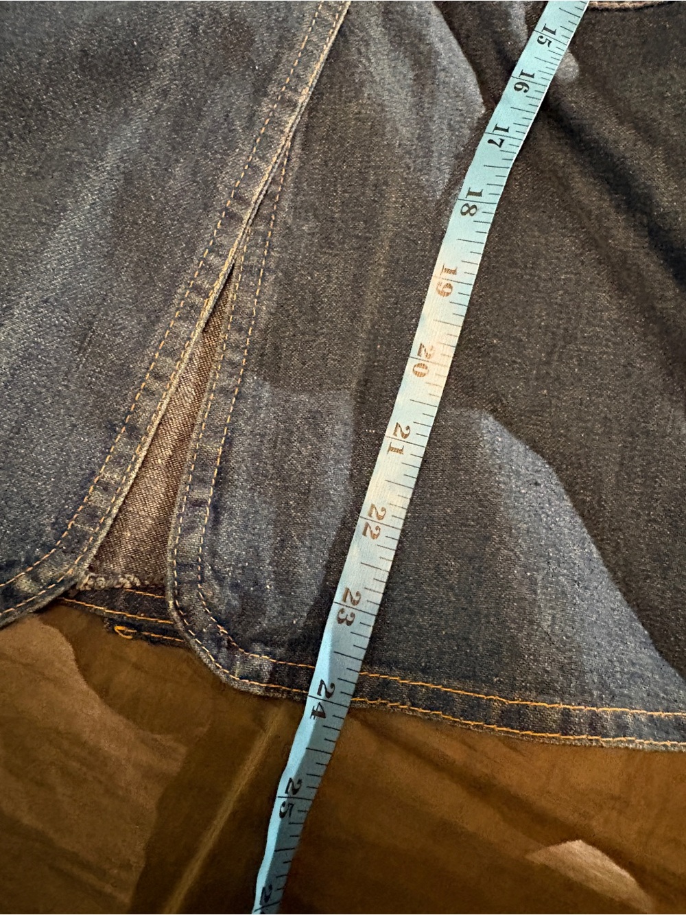 Denim What’s-In-A-Name Corseted Jacket . - Picture 10 of 10
